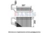 AKS DASIS 820330N Evaporator, air conditioning